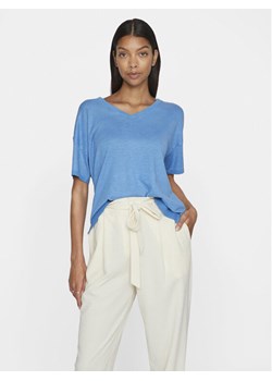 Vila T-Shirt Abella 14089540 Niebieski Relaxed Fit ze sklepu MODIVO w kategorii Bluzki damskie - zdjęcie 183813941