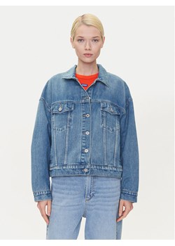 HUGO Kurtka jeansowa Lou 50541559 Niebieski Regular Fit ze sklepu MODIVO w kategorii Kurtki damskie - zdjęcie 183813950
