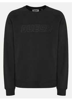 Guess Bluza Z4YQ16 KAIJ1 Czarny Regular Fit ze sklepu MODIVO w kategorii Bluzy męskie - zdjęcie 183814053