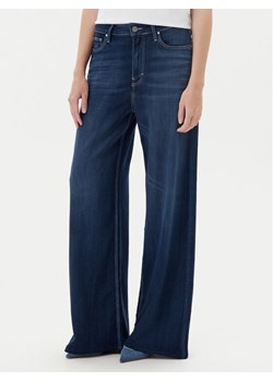 Guess Jeansy W5YA82 D0782 Granatowy Wide Leg ze sklepu MODIVO w kategorii Jeansy damskie - zdjęcie 183814063