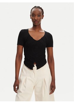 PINKO Sweter Falterona Maglia 104625 A2E6 Czarny Regular Fit ze sklepu MODIVO w kategorii Swetry damskie - zdjęcie 183814154