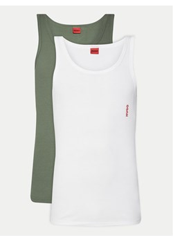 HUGO Komplet 2 tank topów 50532634 Kolorowy Slim Fit ze sklepu MODIVO w kategorii T-shirty męskie - zdjęcie 183814172