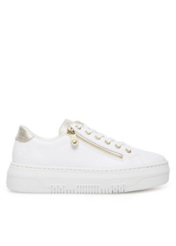 Rieker Sneakersy M1921-80 Biały ze sklepu MODIVO w kategorii Półbuty damskie - zdjęcie 183814201