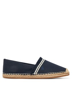 Tommy Hilfiger Espadryle Fringe Canvas Closed Espadrille FW0FW08881 Granatowy ze sklepu MODIVO w kategorii Espadryle damskie - zdjęcie 183814223