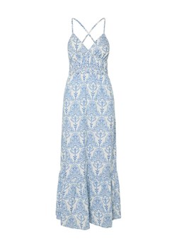 YAS Sukienka letnia Cinni 26036881 Błękitny Regular Fit ze sklepu MODIVO w kategorii Sukienki - zdjęcie 183814242