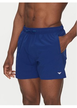 Emporio Armani Underwear Szorty kąpielowe EM000583 AF12331 UB093 Niebieski Regular Fit ze sklepu MODIVO w kategorii Kąpielówki - zdjęcie 183814313