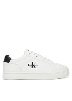 Calvin Klein Jeans Sneakersy Classic Cupsole Mono Lth YM0YM01369 Biały ze sklepu MODIVO w kategorii Buty sportowe męskie - zdjęcie 183814314