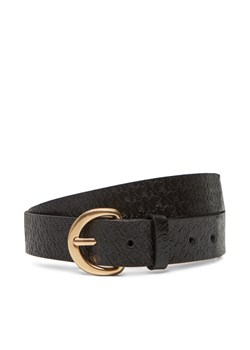 Calvin Klein Pasek Damski Classic Buckle Aop 30Mm LV04K7019G Czarny ze sklepu MODIVO w kategorii Paski damskie - zdjęcie 183814392