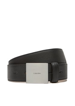 Calvin Klein Pasek Męski Plaque Buckle 35Mm LV04D7013G Czarny ze sklepu MODIVO w kategorii Paski męskie - zdjęcie 183814414
