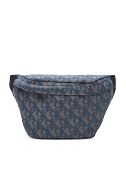 Calvin Klein Jeans Saszetka nerka Unstructured Monogram Waistbag LV04G3177G Błękitny ze sklepu MODIVO w kategorii Nerki - zdjęcie 183814430
