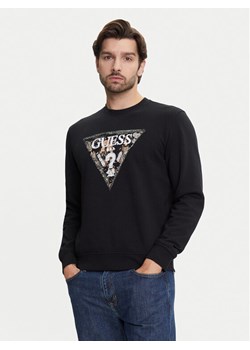 Guess Bluza M5YQ05 K68I4 Czarny Regular Fit ze sklepu MODIVO w kategorii Bluzy męskie - zdjęcie 183814440