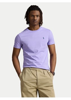 Polo Ralph Lauren T-Shirt 710671438434 Fioletowy Custom Slim Fit ze sklepu MODIVO w kategorii T-shirty męskie - zdjęcie 183814441