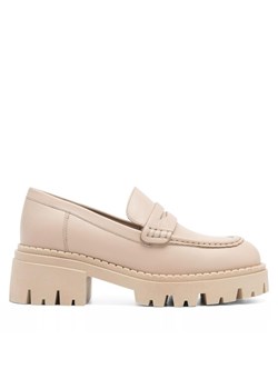 Badura Loafersy BOTRICELLO-108113 Beżowy ze sklepu MODIVO w kategorii Mokasyny damskie - zdjęcie 183814473