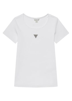 Guess T-Shirt J5YP03 KB1O1 Biały Regular Fit ze sklepu MODIVO w kategorii Bluzki dziewczęce - zdjęcie 183814510