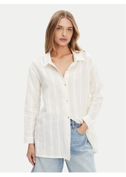 Roxy Koszula ERJX603447 Écru Relaxed Fit ze sklepu MODIVO w kategorii Koszule damskie - zdjęcie 183814524