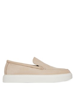 Calvin Klein Półbuty Hybrid Moccasin Nu HM0HM01902 Beżowy ze sklepu MODIVO w kategorii Półbuty męskie - zdjęcie 183814540