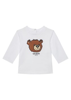 Guess Bluzka I5YI02 K8HM4 Biały Regular Fit ze sklepu MODIVO w kategorii Kaftaniki i bluzki - zdjęcie 183814564