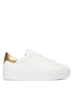 Tommy Hilfiger Sneakersy Essential Platform Court Sneaker FW0FW08756 Biały ze sklepu MODIVO w kategorii Buty sportowe damskie - zdjęcie 183814580