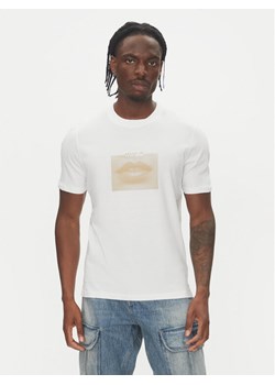 HUGO T-Shirt Deterni 50544496 Biały Regular Fit ze sklepu MODIVO w kategorii T-shirty męskie - zdjęcie 183814650