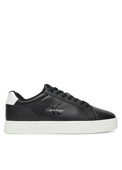 Calvin Klein Jeans Sneakersy Classic Cupsole Mono Lth YM0YM01369 Czarny ze sklepu MODIVO w kategorii Buty sportowe męskie - zdjęcie 183814731