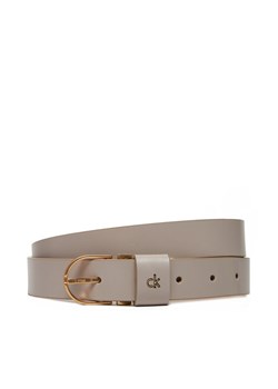 Calvin Klein Pasek Damski Ck Metal Loop Round Buckle 25Mm LV04F7039G Brązowy ze sklepu MODIVO w kategorii Paski damskie - zdjęcie 183814770