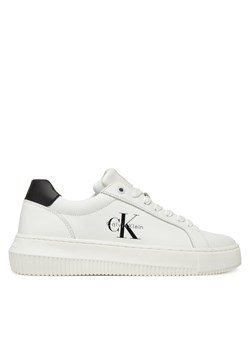Calvin Klein Jeans Sneakersy YW0YW01872 Biały ze sklepu MODIVO w kategorii Buty sportowe damskie - zdjęcie 183814792