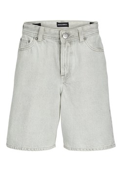 Jack&Jones Junior Szorty jeansowe Tony 12278982 Szary Loose Fit ze sklepu MODIVO w kategorii Spodenki chłopięce - zdjęcie 183814794