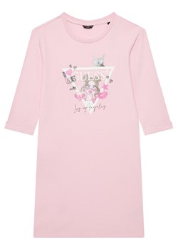 Guess Sukienka codzienna J3YK13 KA6W4 Różowy Regular Fit ze sklepu MODIVO w kategorii Sukienki dziewczęce - zdjęcie 183814853