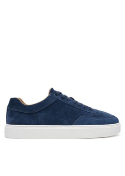 Calvin Klein Sneakersy Clean Cup Low Laceup Oxf Su HM0HM01880 Granatowy ze sklepu MODIVO w kategorii Buty sportowe męskie - zdjęcie 183814872