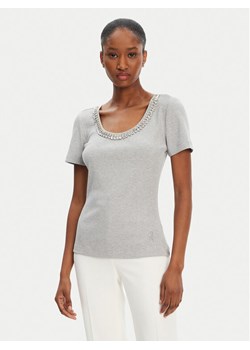 Marciano Guess T-Shirt 5RGP18 6299A Szary Regular Fit ze sklepu MODIVO w kategorii Bluzki damskie - zdjęcie 183814891