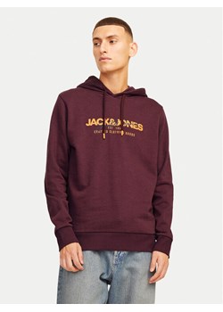 Jack&Jones Bluza Alvis 12256848 Bordowy Standard Fit ze sklepu MODIVO w kategorii Bluzy męskie - zdjęcie 183814894
