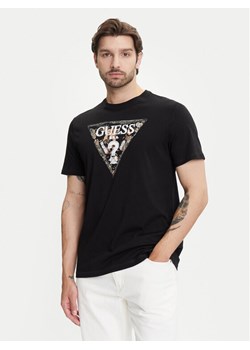 Guess T-Shirt M5YI15 I3Z14 Czarny Regular Fit ze sklepu MODIVO w kategorii T-shirty męskie - zdjęcie 183814913