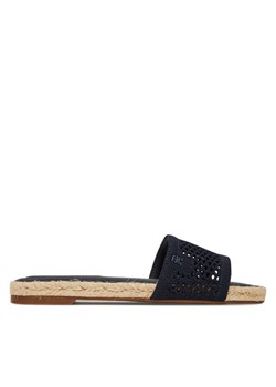 Tommy Hilfiger Espadryle Knit Mesh Espadrille Flat Sandal FW0FW08744 Granatowy ze sklepu MODIVO w kategorii Espadryle damskie - zdjęcie 183815071