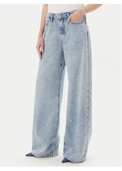Guess Jeansy W5YA82 D5QKA Niebieski Wide Leg ze sklepu MODIVO w kategorii Jeansy damskie - zdjęcie 183815120