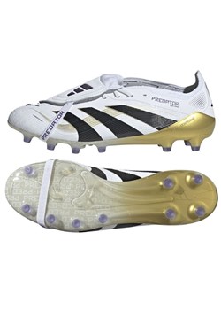 Buty piłkarskie adidas Predator Elite Ag JR4771 białe ze sklepu ButyModne.pl w kategorii Buty sportowe męskie - zdjęcie 183824290