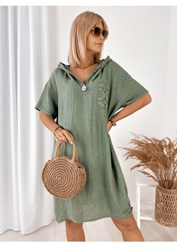 sukienka alvorea khaki one size ze sklepu UBRA w kategorii Sukienki - zdjęcie 183824930
