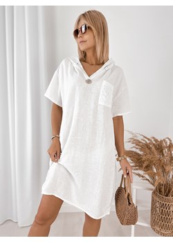 sukienka alvorea biała one size ze sklepu UBRA w kategorii Sukienki - zdjęcie 183824943