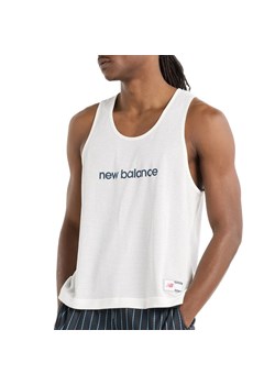 Koszulka New Balance MT51608BK - biała ze sklepu streetstyle24.pl w kategorii T-shirty męskie - zdjęcie 183825484