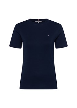 Tommy Hilfiger Koszulka damska Kobiety Bawełna granatowy jednolity - id: 713574-0008-09900 - marki Tommy Hilfiger - 183825943 Tommy Hilfiger Koszulka damska Kobiety Bawełna granatowy jednolity ze sklepu vangraaf w kategorii Bluzki damskie - zdjęcie 183825943