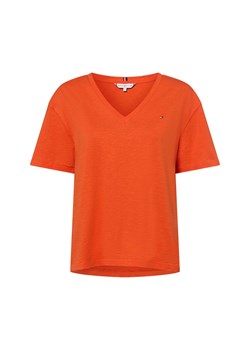 Tommy Hilfiger Koszulka damska Kobiety Bawełna pomarańczowy jednolity ze sklepu vangraaf w kategorii Bluzki damskie - zdjęcie 183825962