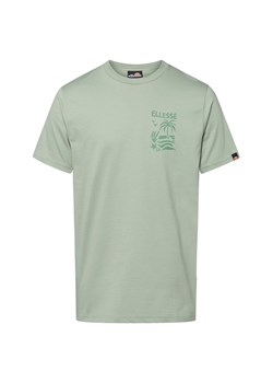 ellesse Koszulka męska - Tropicosa Mężczyźni Bawełna seledynowy nadruk - id: 766329-0001-09900 - marki Ellesse - 183825983 ellesse Koszulka męska - Tropicosa Mężczyźni Bawełna seledynowy nadruk ze sklepu vangraaf w kategorii T-shirty męskie - zdjęcie 183825983