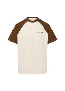 Another Cotton Lab Koszulka męska Mężczyźni Bawełna beżowy nadruk ze sklepu vangraaf w kategorii T-shirty męskie - zdjęcie 183826011