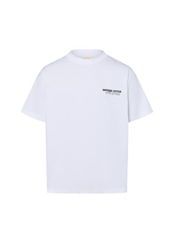 Another Cotton Lab Koszulka męska - Getaway Oversized Mężczyźni Bawełna biały jednolity ze sklepu vangraaf w kategorii T-shirty męskie - zdjęcie 183826013