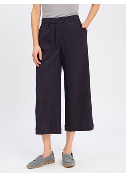 Marc O'Polo Denim Damskie spodnie materiałowe Kobiety Bawełna granatowy wypukły wzór tkaniny ze sklepu vangraaf w kategorii Spodnie damskie - zdjęcie 183826050