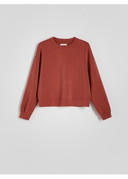 Reserved - Bluza z dodatkiem modalu - miedziany ze sklepu Reserved w kategorii Bluzy damskie - zdjęcie 183830293