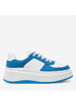 Sneakersy DeeZee ADAMANTIA WFA2603-01 Biały ze sklepu eobuwie.pl w kategorii Trampki damskie - zdjęcie 183832282