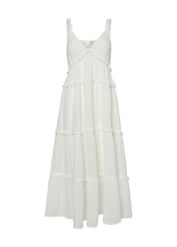 YAS Sukienka letnia Anina 26038014 Biały Regular Fit ze sklepu MODIVO w kategorii Sukienki - zdjęcie 183833062