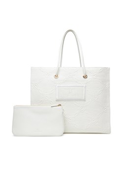 Elisabetta Franchi Torebka BS-82A-52E2-V440 Biały ze sklepu MODIVO w kategorii Torby Shopper bag - zdjęcie 183833142