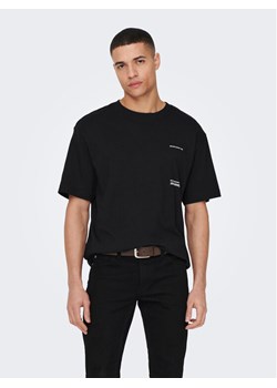 Only & Sons T-Shirt 22025268 Czarny Relaxed Fit ze sklepu MODIVO w kategorii T-shirty męskie - zdjęcie 183833224