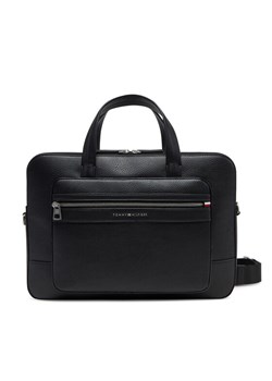 Tommy Hilfiger Torba na laptopa Th Central Computer Bag AM0AM13203 Czarny ze sklepu MODIVO w kategorii Torby na laptopa - zdjęcie 183833254